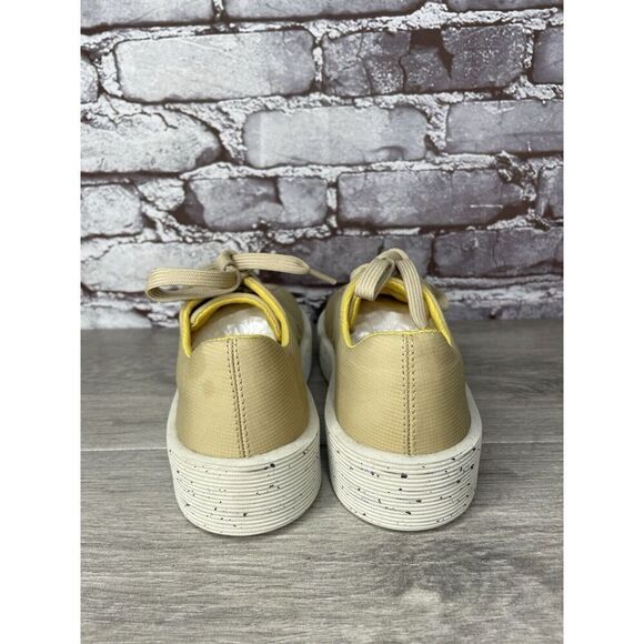Camper Yellow Leather Casual Lace Up Lightweight Sneakers Women Sz 37EU/6.5M US - Picture 5 of 16